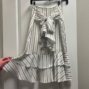 Urban Outfitters - Striped Midi Skirt